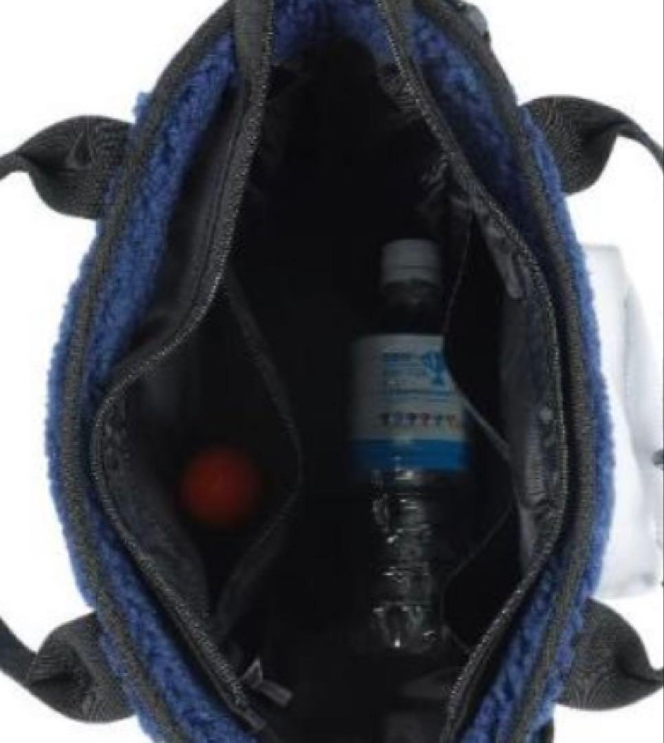 新品タグ付き！JACK BUNNYジャックバニー　ボアカートバッグ　ネイビー