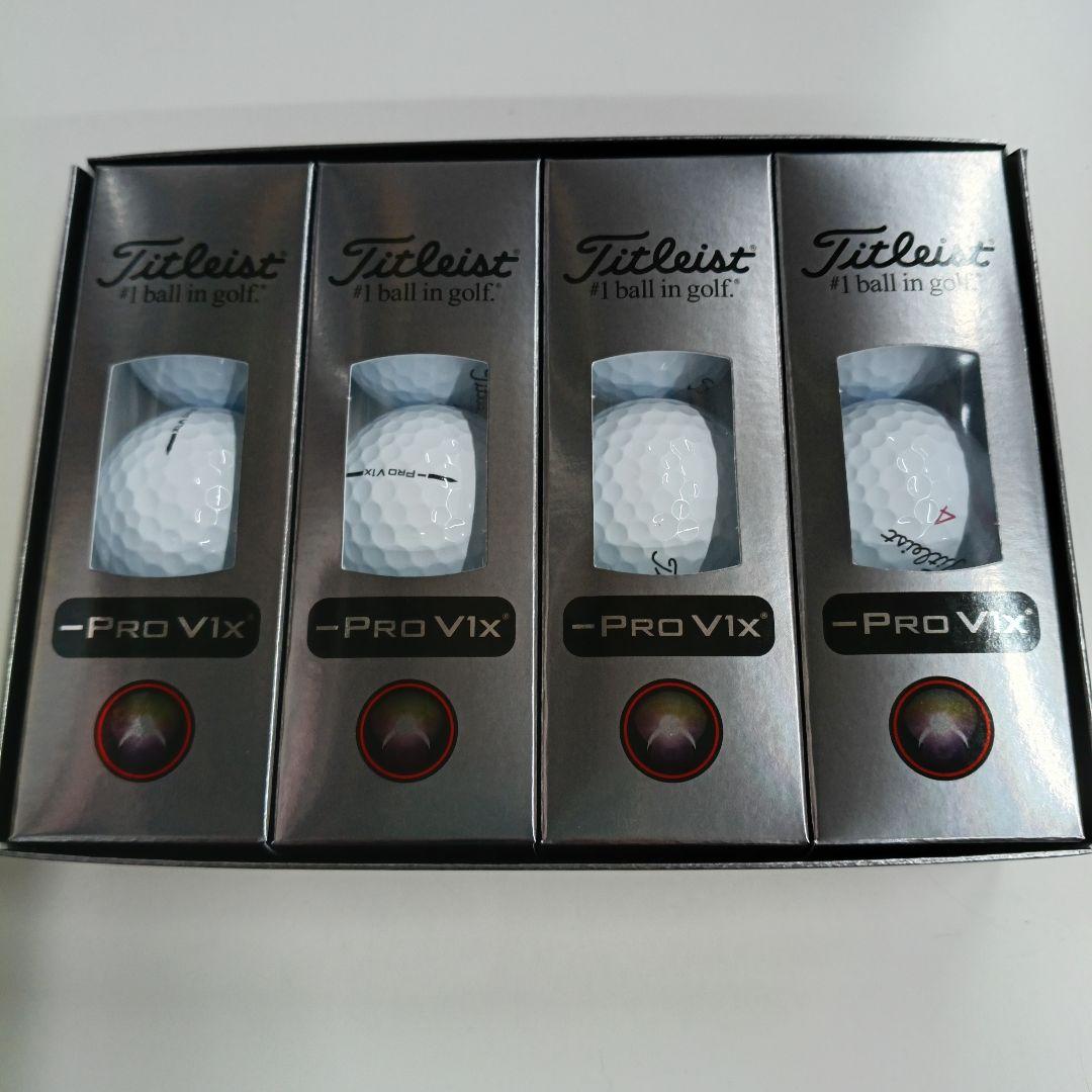タイトリスト　プロV1X　レフトダッシュ　3ダース