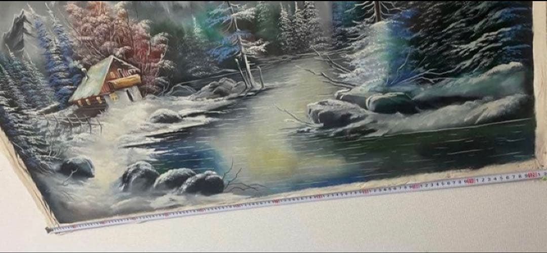 絵画 Set of 2 Beautiful Landscape Paintings