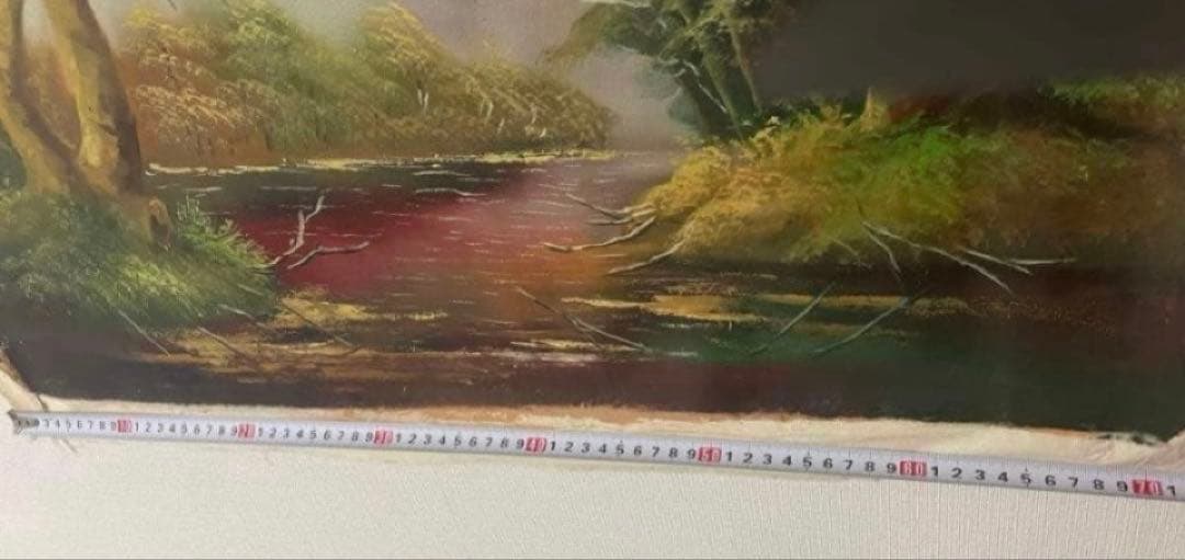 絵画 Set of 2 Beautiful Landscape Paintings