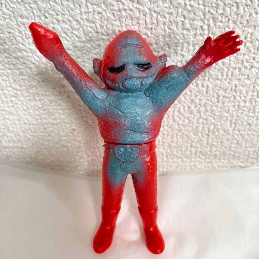 ⚠️貴重・昭和レトロ　仮面ライダー　モグラング　ミニソフビ　旧バンダイ　ポピー製