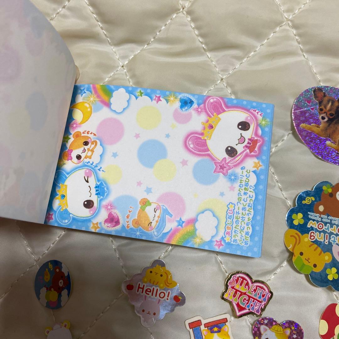 プリンセスナナちゃん　平成レトロ　メモ　消しゴム　シール