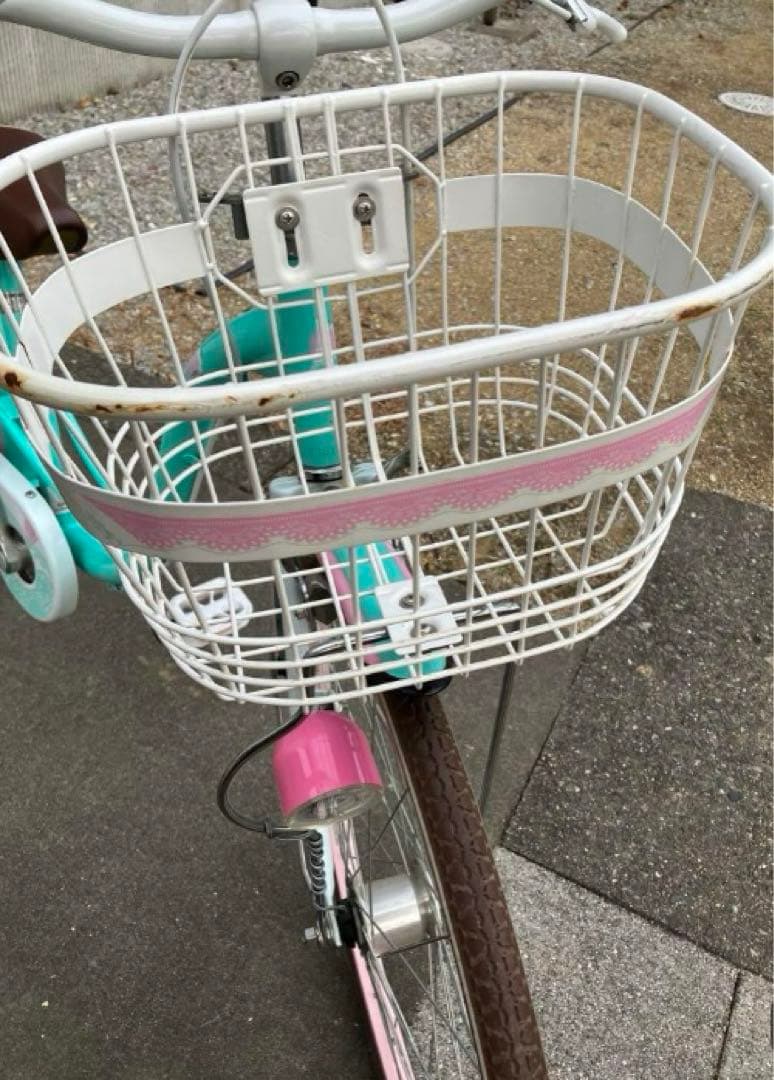 自転車 25インチ ミントグリーン エメラルドグリーン