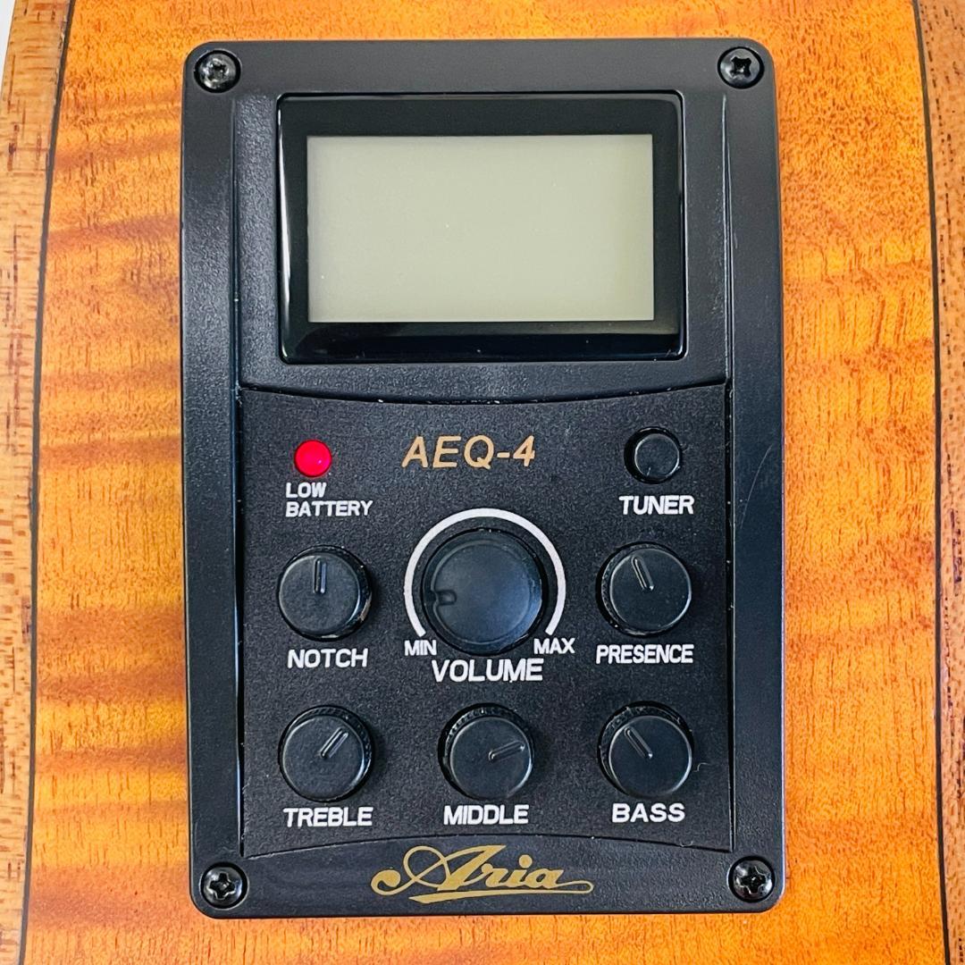 美品 ARIA FET-F2 STBR Stained Brown【整備品】