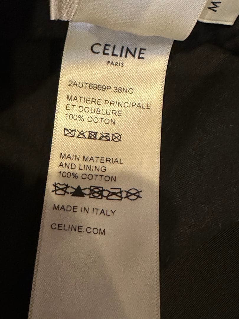 CELINE ブラックキャップ M