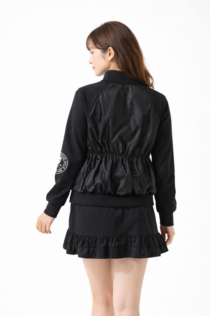 MARK&LONA マークアンドロナ ジップアップブルゾン　ブラック　36(S)