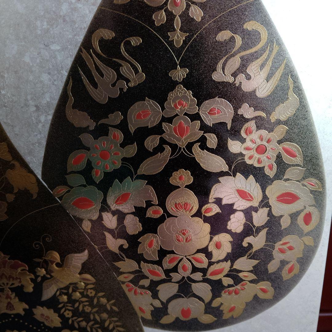 【希少】薩摩琵琶　筑前琵琶　高級　金細工　銀細工　伝統　日本　文化　楽器　壁掛け