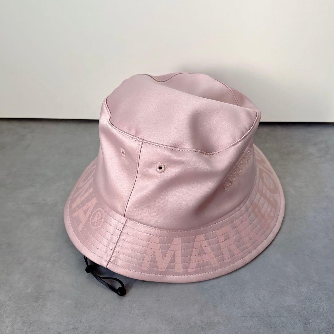 新品 ✨ MARK&LONA バゲットハット 帽子 マーク&ロナ ピンク メンズ