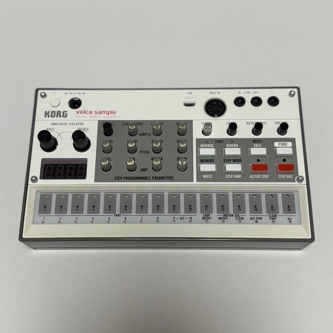 【極美品】KORG volca sample 2 デジタルサンプルシーケンサー