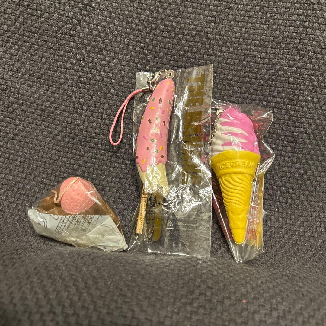 【新品】食べ物スクイーズセット