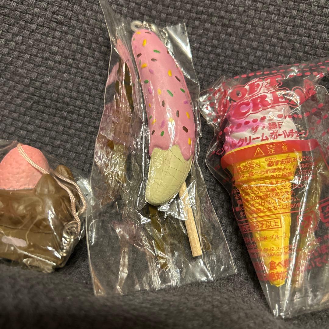 【新品】食べ物スクイーズセット