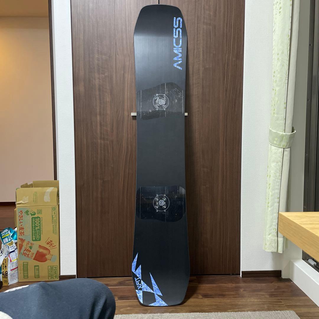 25-26 AMICSS XFIT 158 スノーボード ブラック