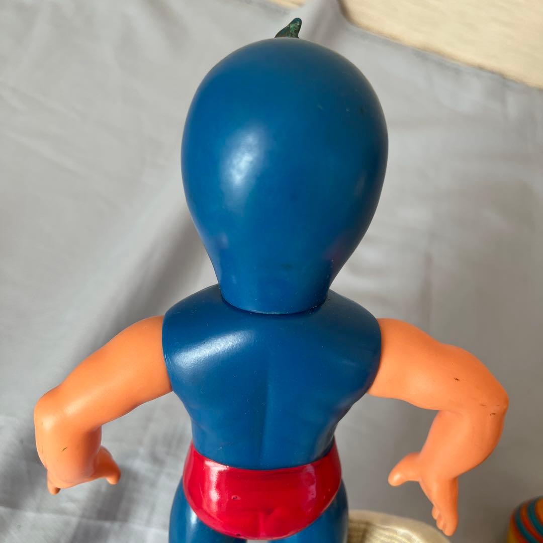 タイガーマスク　悪役5体セット　中嶋製作所　当時モノ