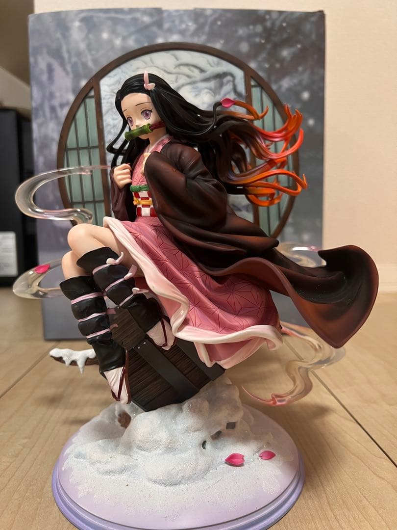 鬼滅の刃 竈門禰豆子 フィギュア ガレージキット UP ART［ジャンク品］