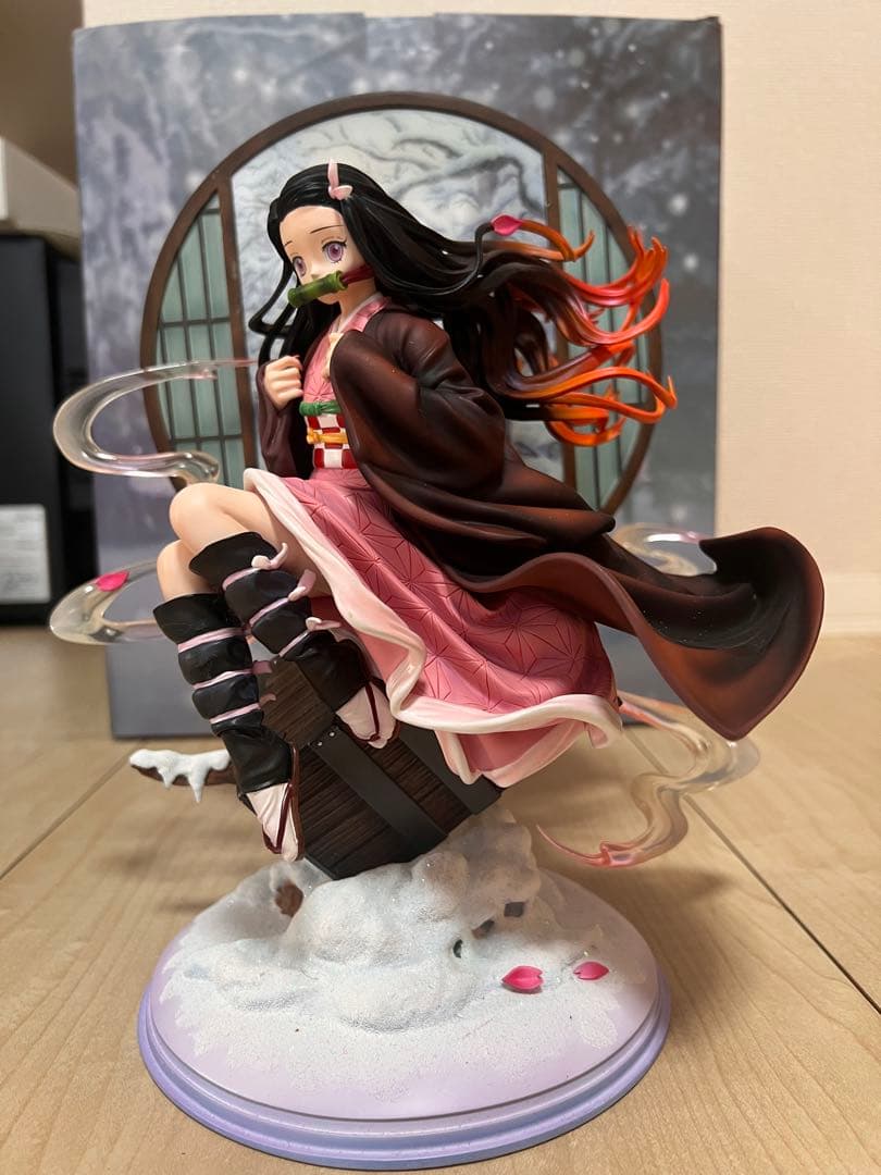 鬼滅の刃 竈門禰豆子 フィギュア ガレージキット UP ART［ジャンク品］