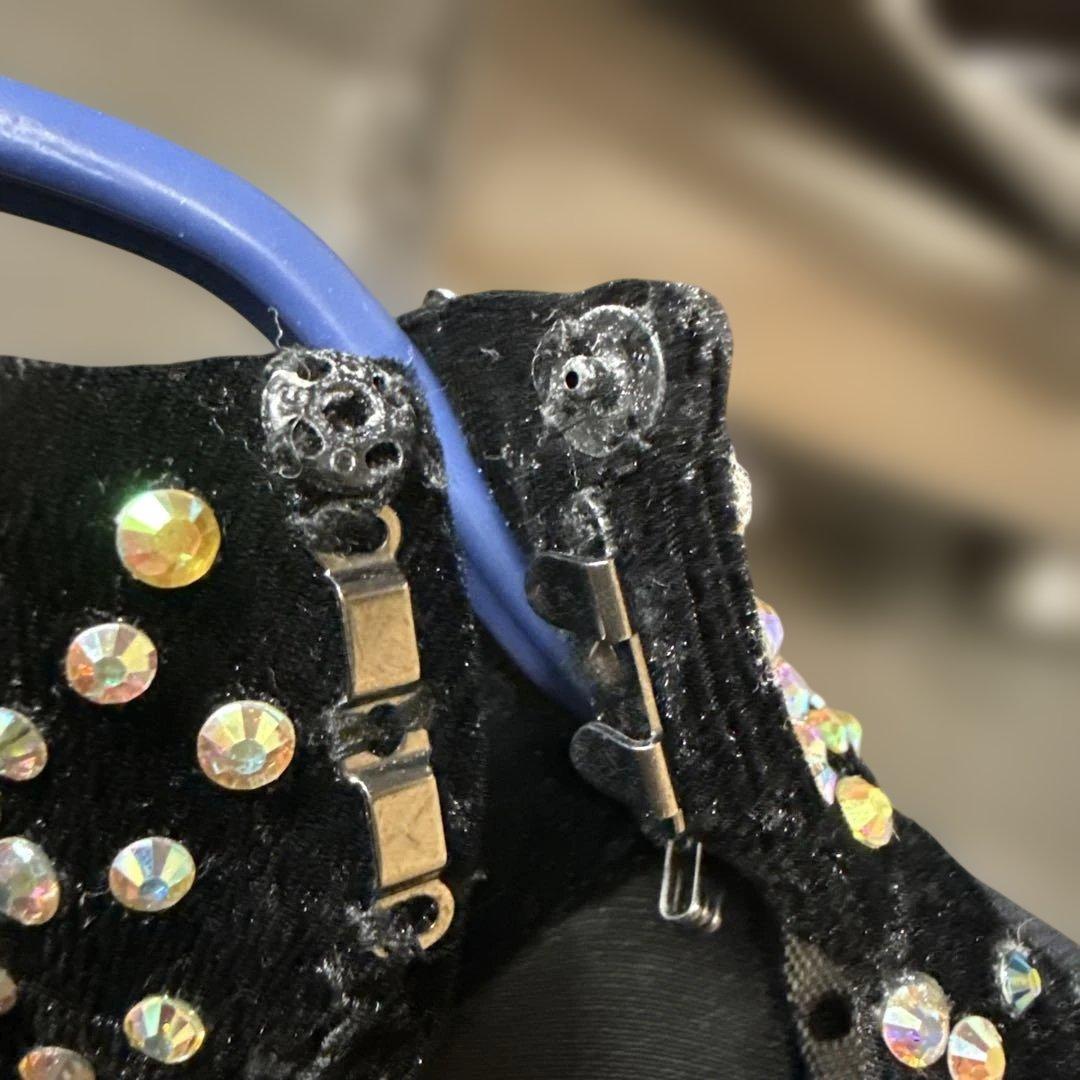 【サイズ不明】社交ダンス　ドレス　パーティ　黒