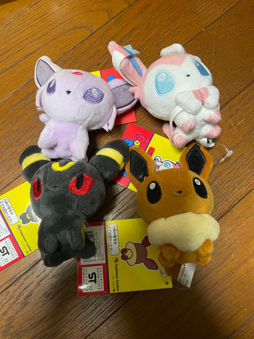 もっちりマスコット ポケモンドールズ　 イーブイズ 4点セット