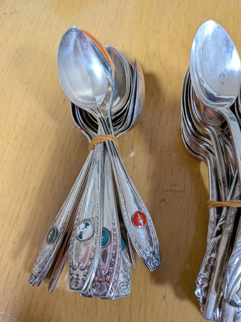 銀製品　カトラリー　709g