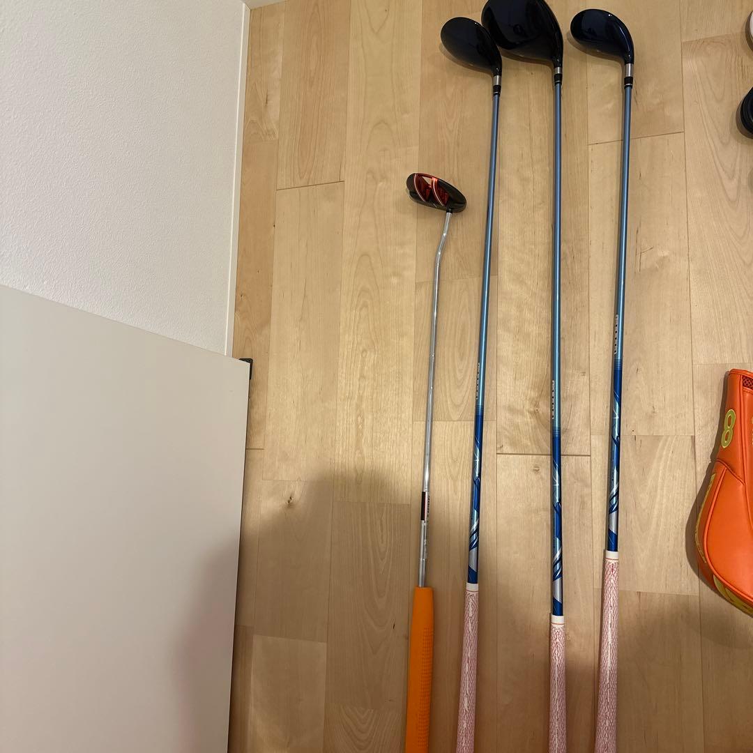 PARADY GATES ゴルフバッグ 89 オレンジ　ゴルフクラブセット★