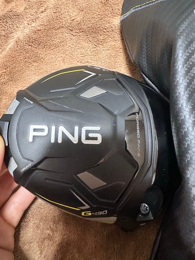 PING G430LSTドライバー 9度 ヘッドのみ ヘッドカバー有 美品 希少