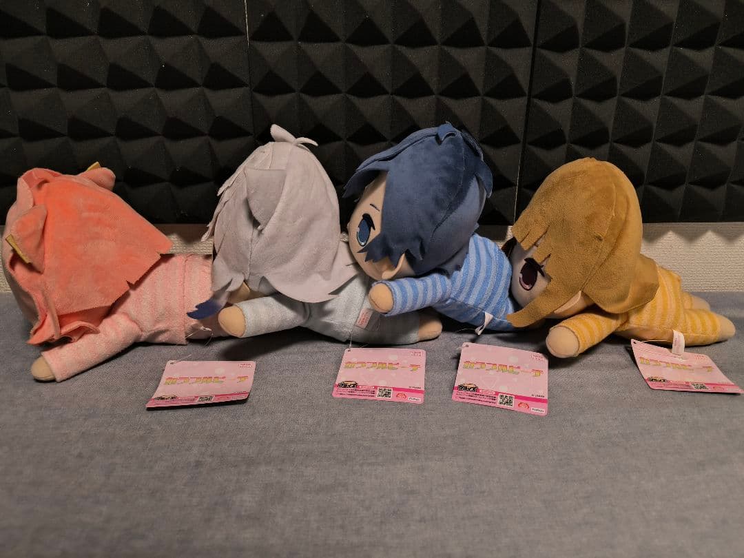 カラフルピーチ ねそべりBIGぬいぐるみ どぬく なおきり えと のあ 32個