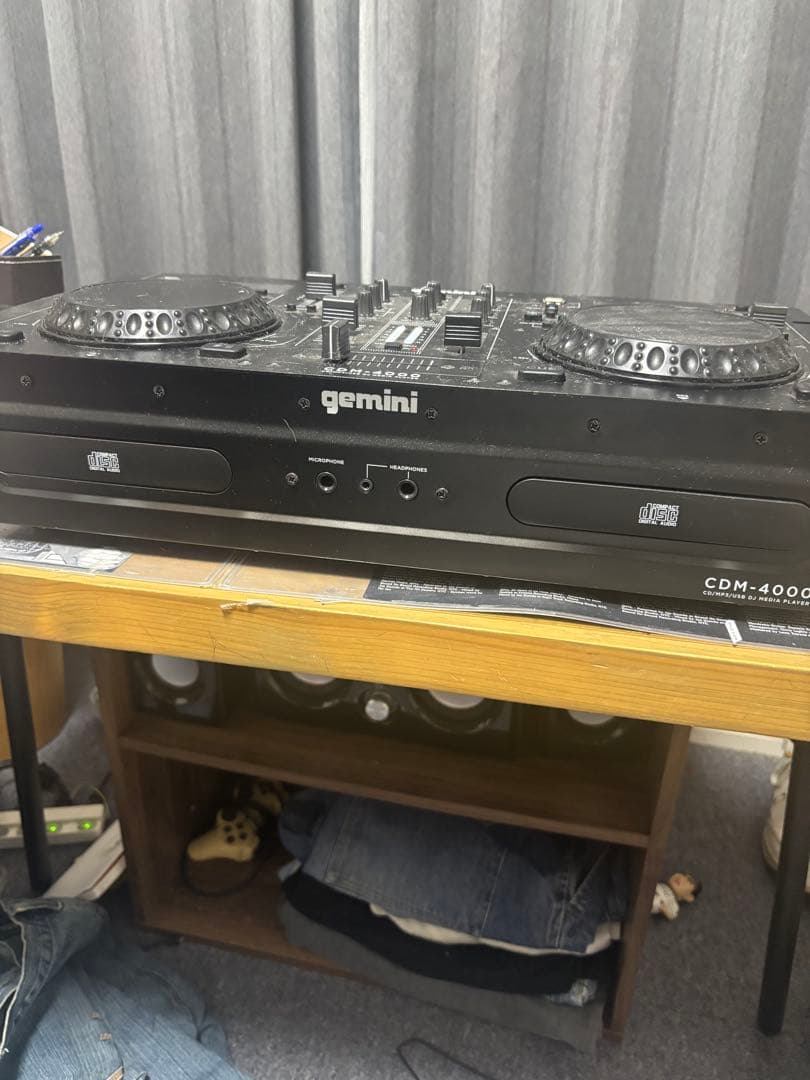 Gemini CDM-4000 DJコントローラー　全ての動作問題なし