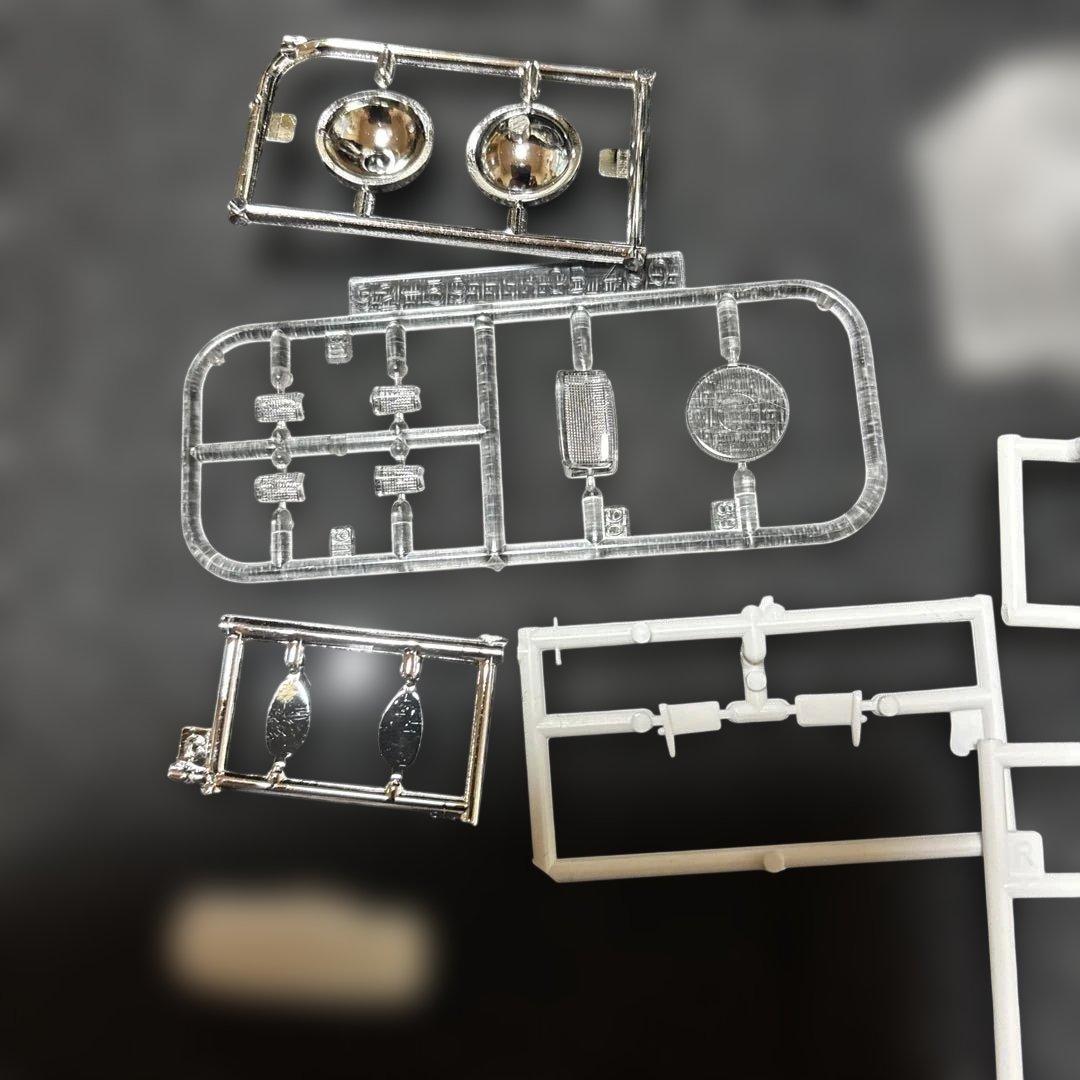 CBX400F プラモデル制作途中