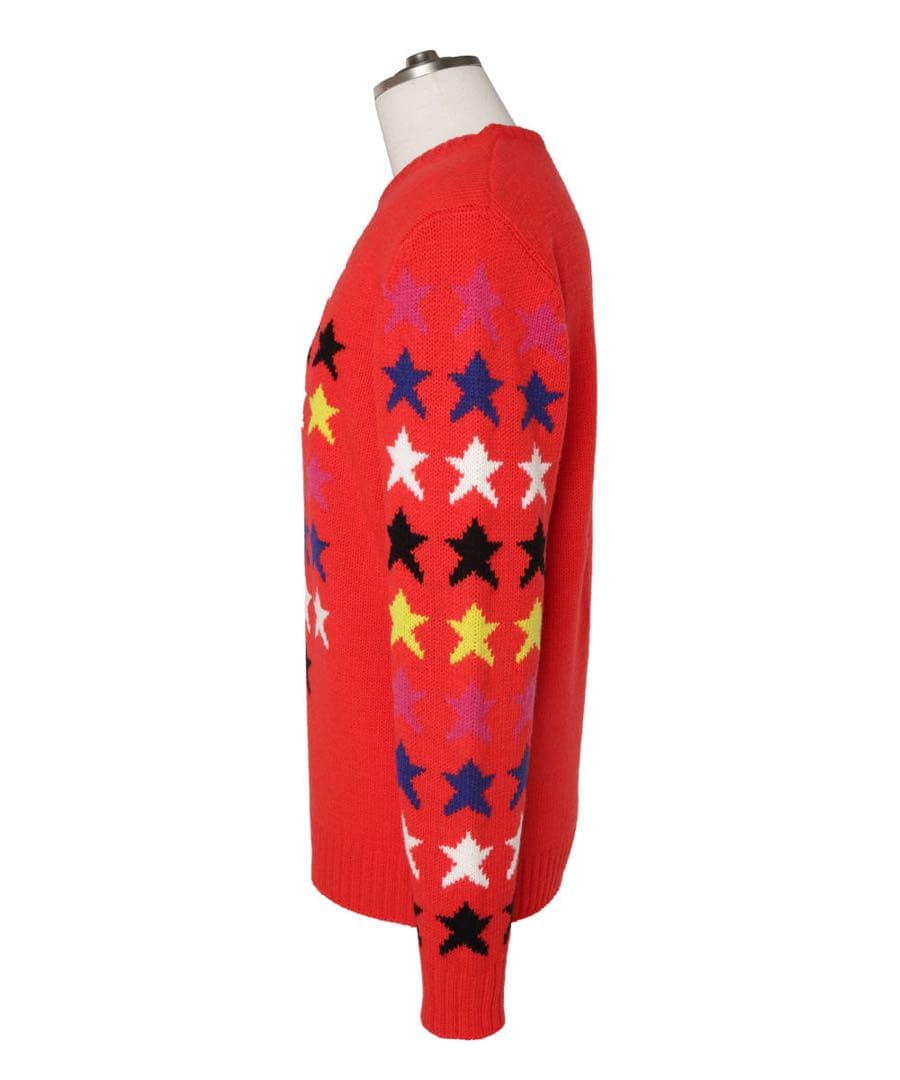 ★新品★ ダンスウィズドラゴン スターインターシャセーター D1-651113