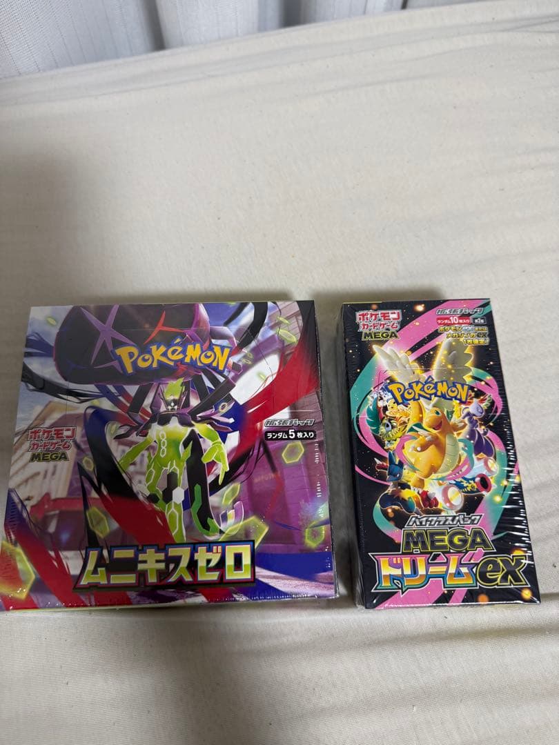 ポケモンカード ムニキス & メガドリームEX シュリンク付き