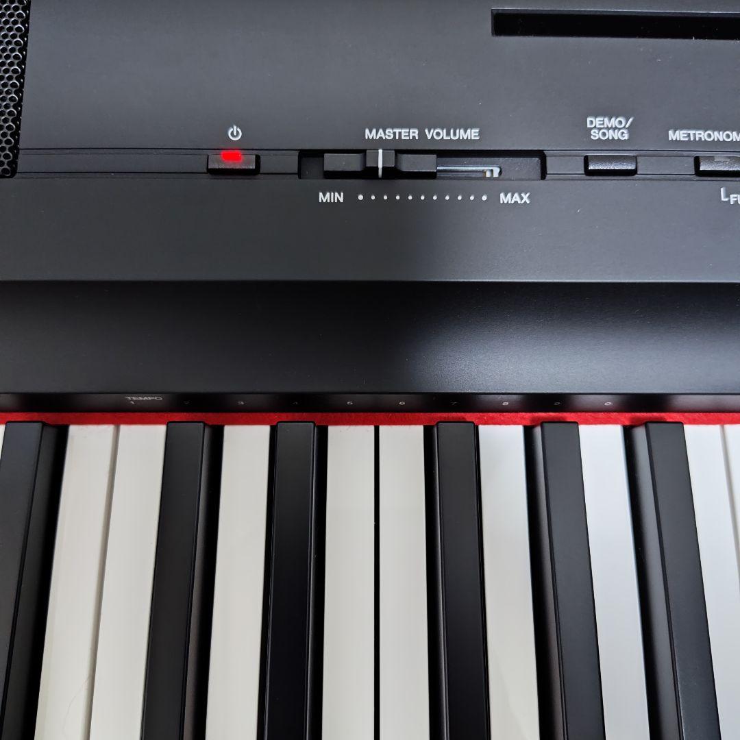 【美品】 YAMAHA 電子ピアノ P-125A ブラック 付属品完備 動作良好