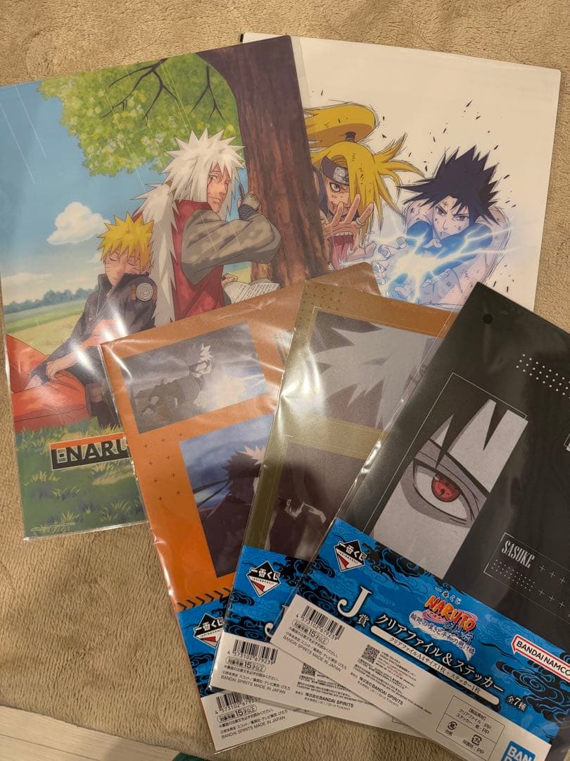 NARUTO 1番くじ A.D賞セット 他下位賞オマケ