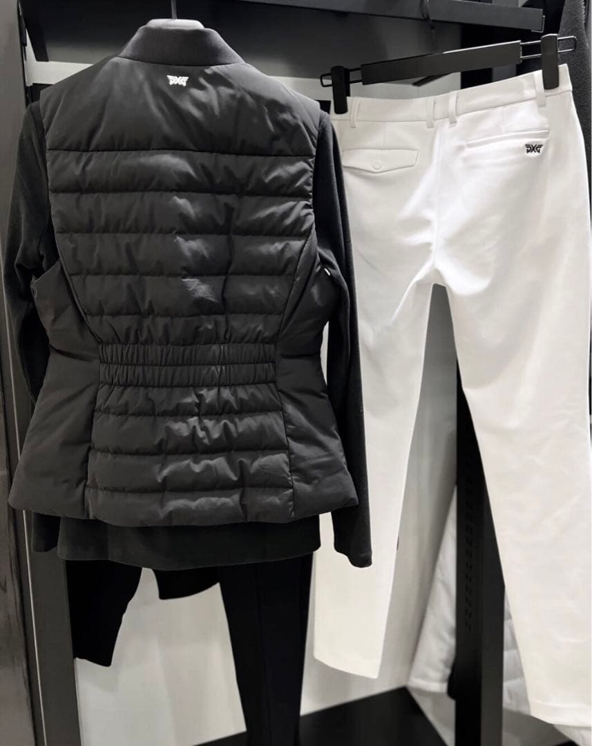 新品未使用 ゴルフ PXG レディース ダウン ジャケット ベスト Mサイズ