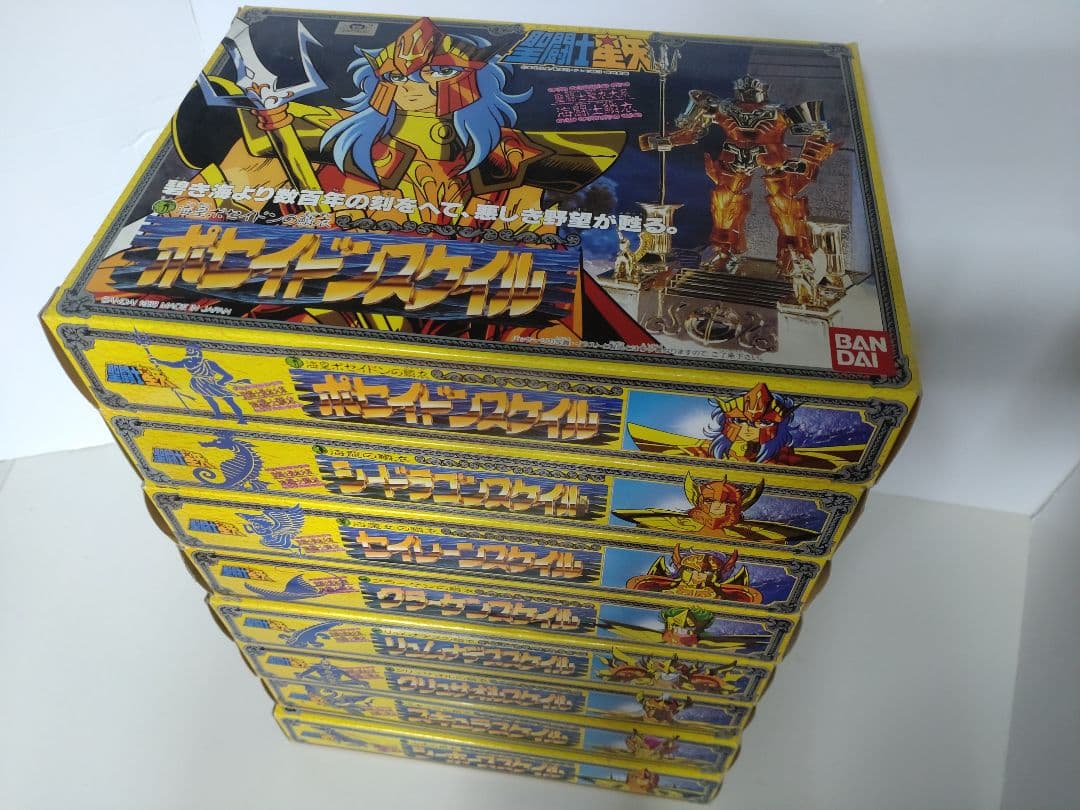 リ*ロ様 聖闘士星矢 聖闘士聖衣大系 全海将軍 鱗衣 海闘士 超美品