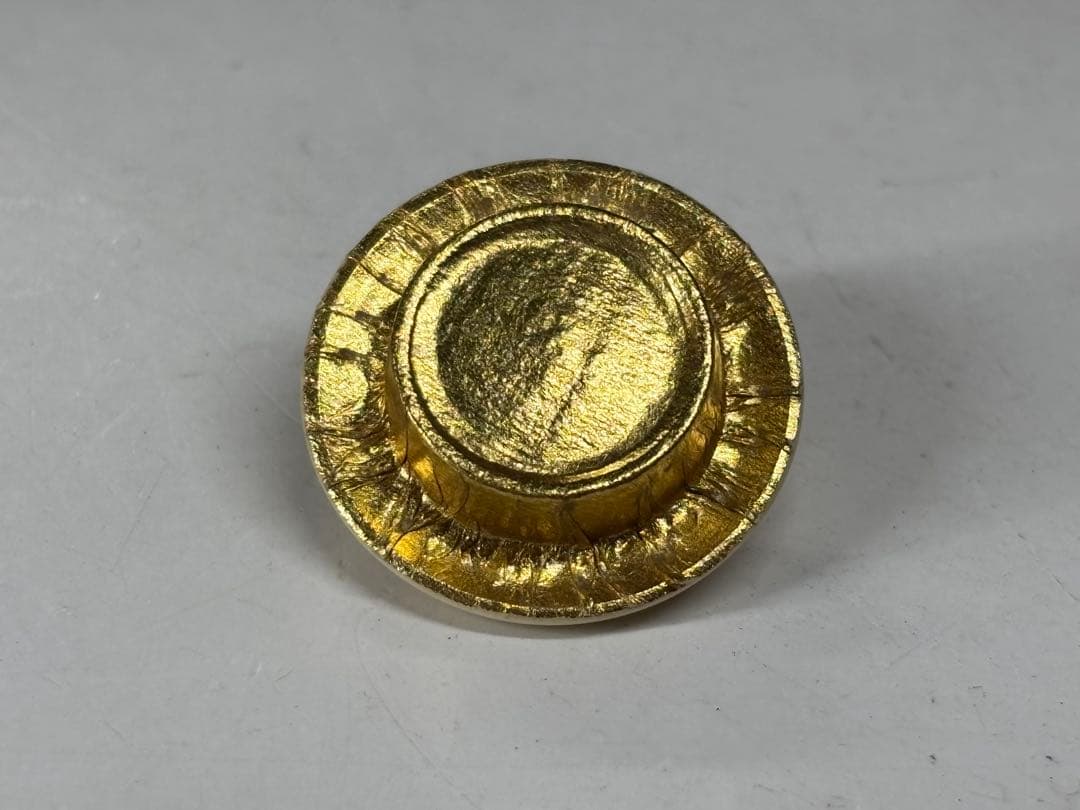 平安『笹田有祥』造 唐物大名物 獏 白玉文琳茶入 共箱 仕覆 二重蔓牡丹 茶道具