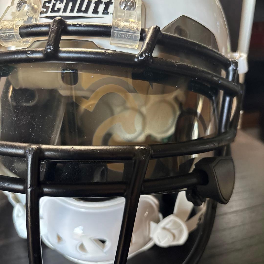 Schutt“AIR XP“Lサイズ UAスモークアイシールド付フル装備