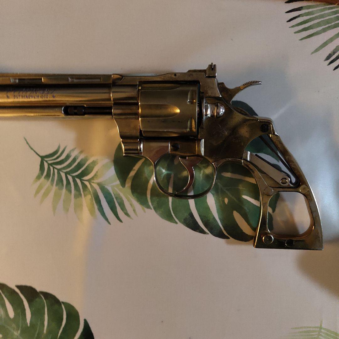 国際 コクサイ コルトパイソン .357 6インチ モデルガン 箱付（刻印あり）
