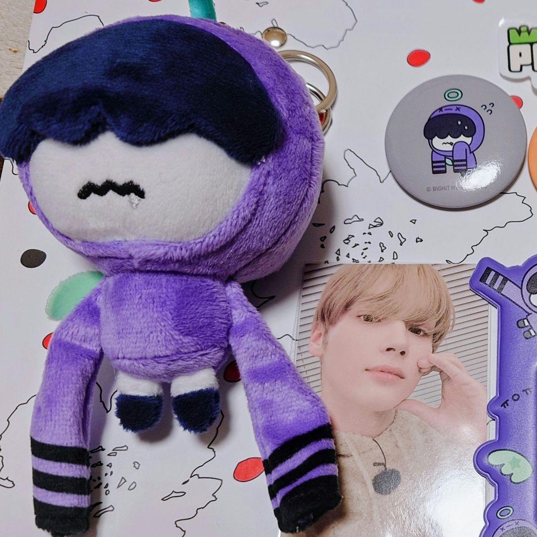 【公式】TXT フムニャリン　ヒュニンカイキーリング＋カードケース＋缶バッジ等