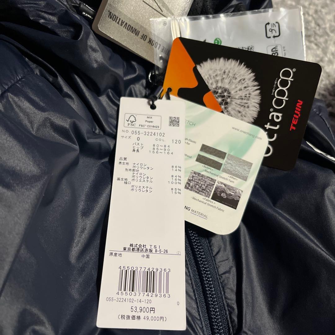 パーリーゲイツ　マイクロファイバー　ナイロンコート　保温性　フードあり