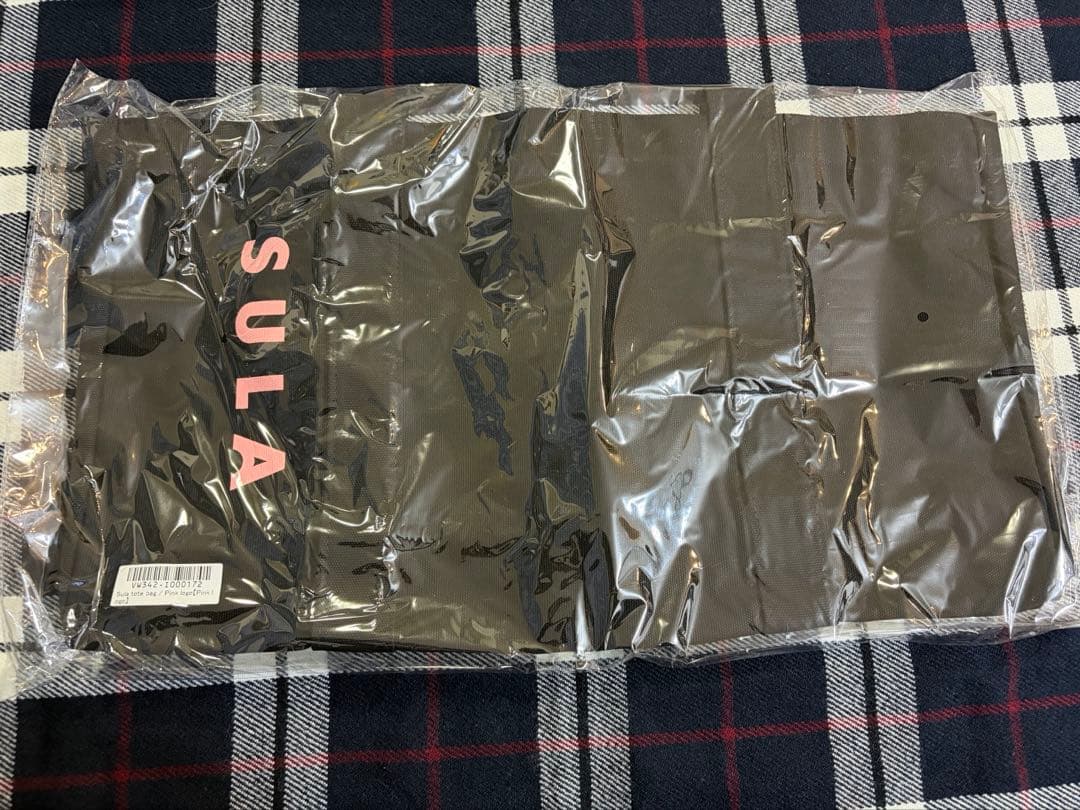SULA カズタ　n.SSign トートバッグ　ピンクロゴ