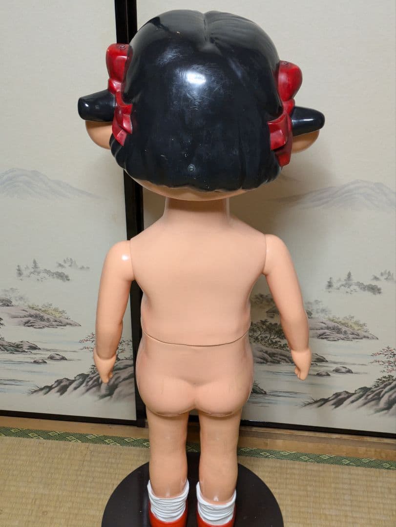 もんちゃん専用　ホッペ赤店頭ペコちゃん　等身大ペコちゃん　店頭用ペコちゃん