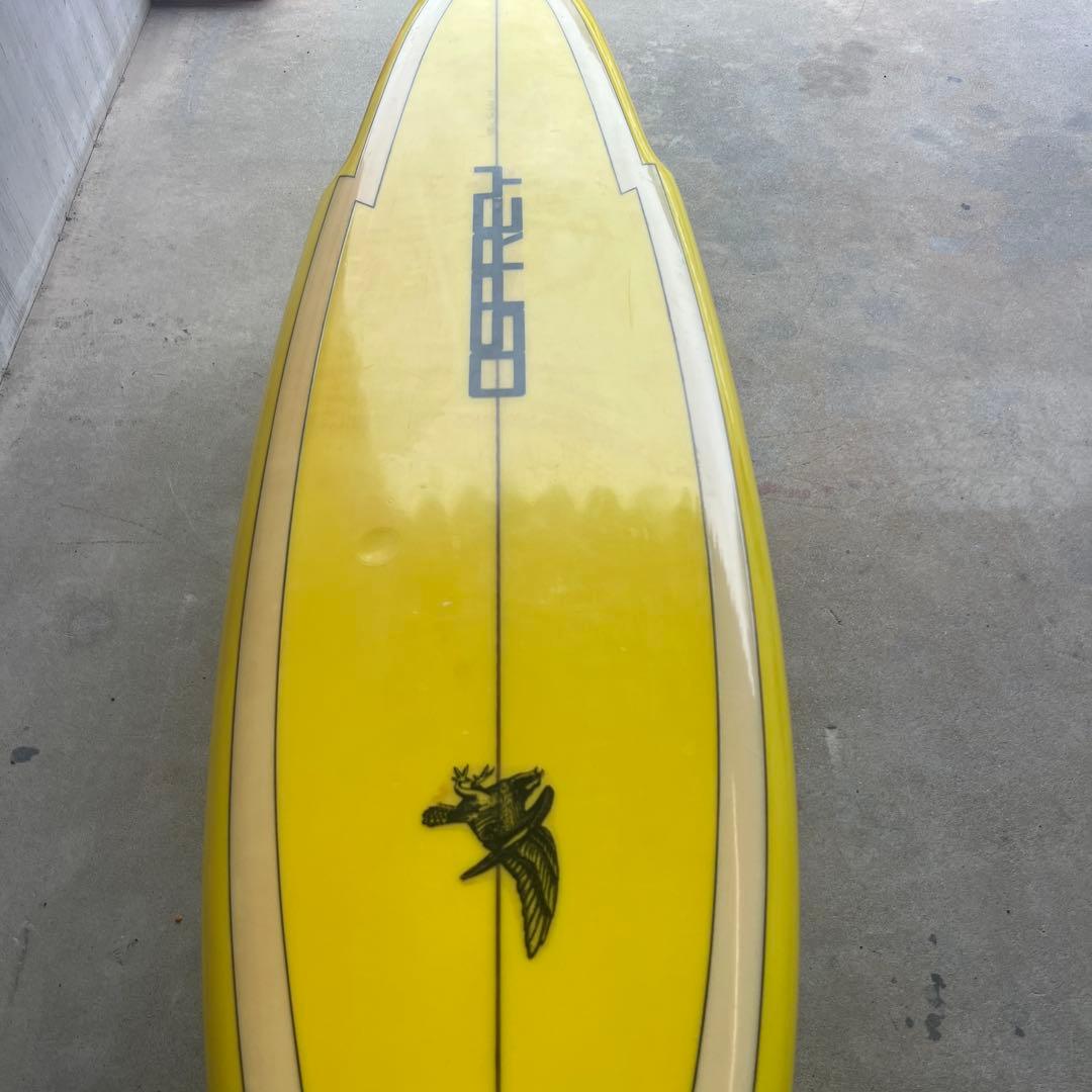 ヴィンテージサーフボード　7.0f ミッドレングス　シングルフィン