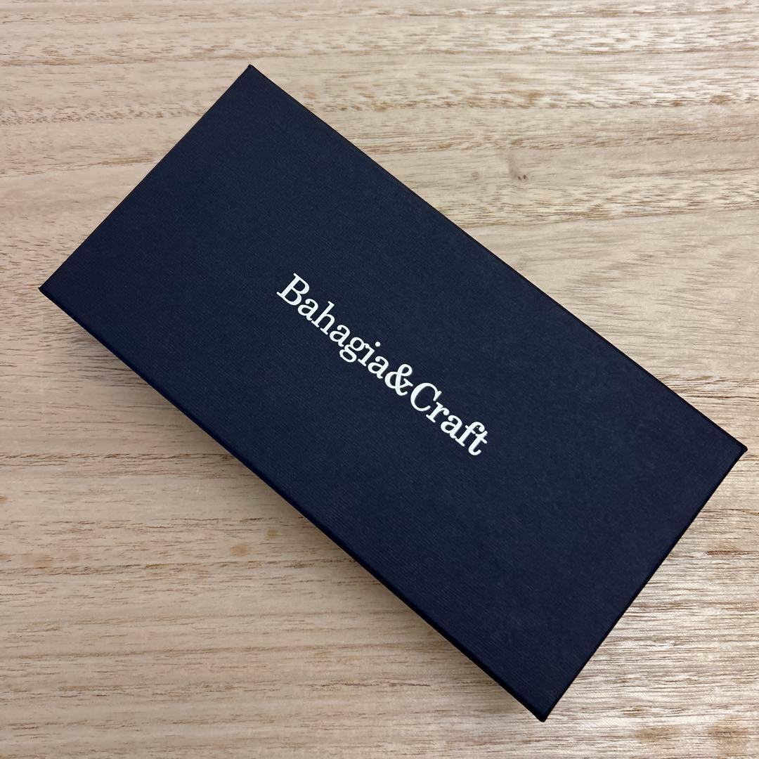 バハギア　Bagagia&Craft ラウンドジップペンケース グリージオ