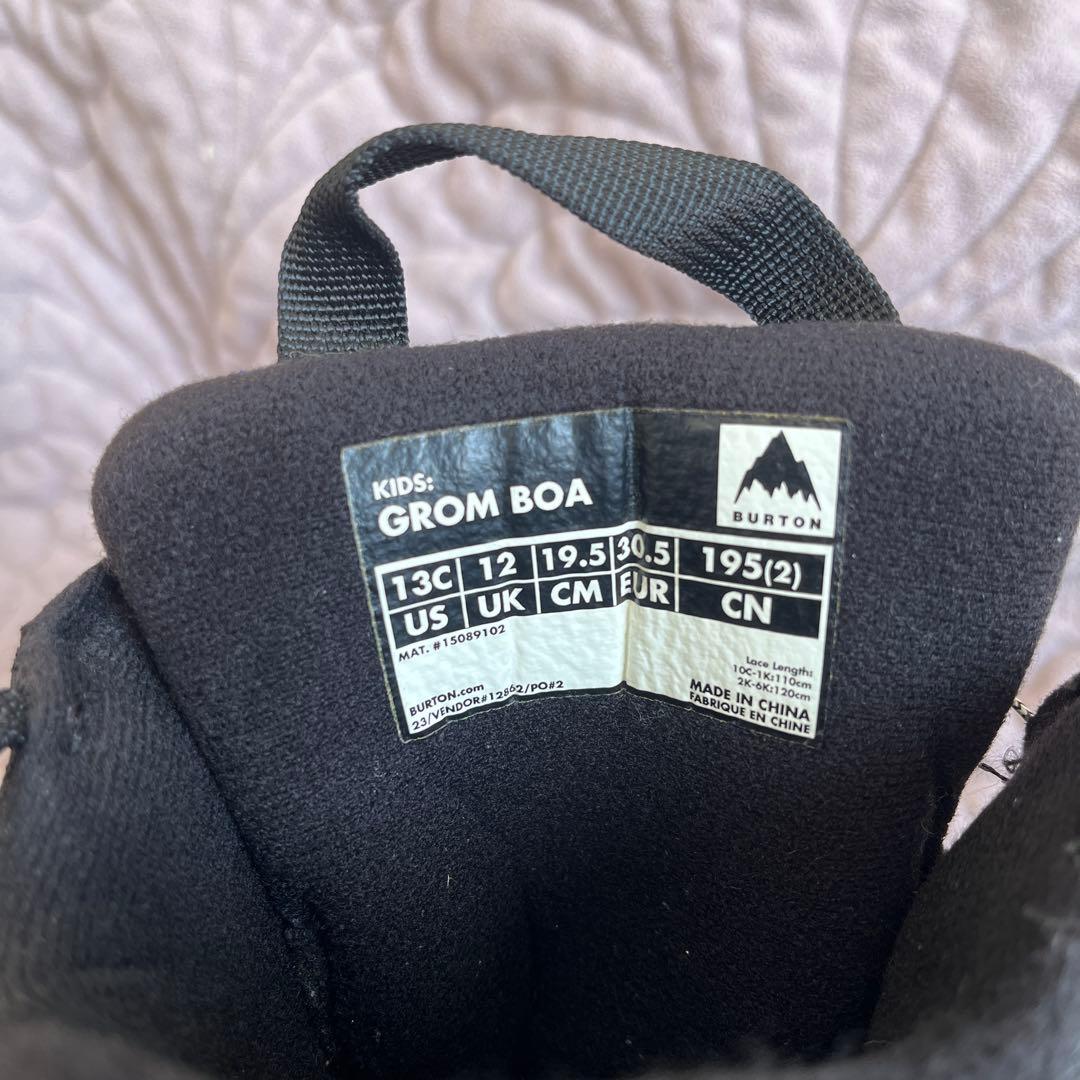 BURTON GROM BOA スノーボードブーツ 19.5㎝