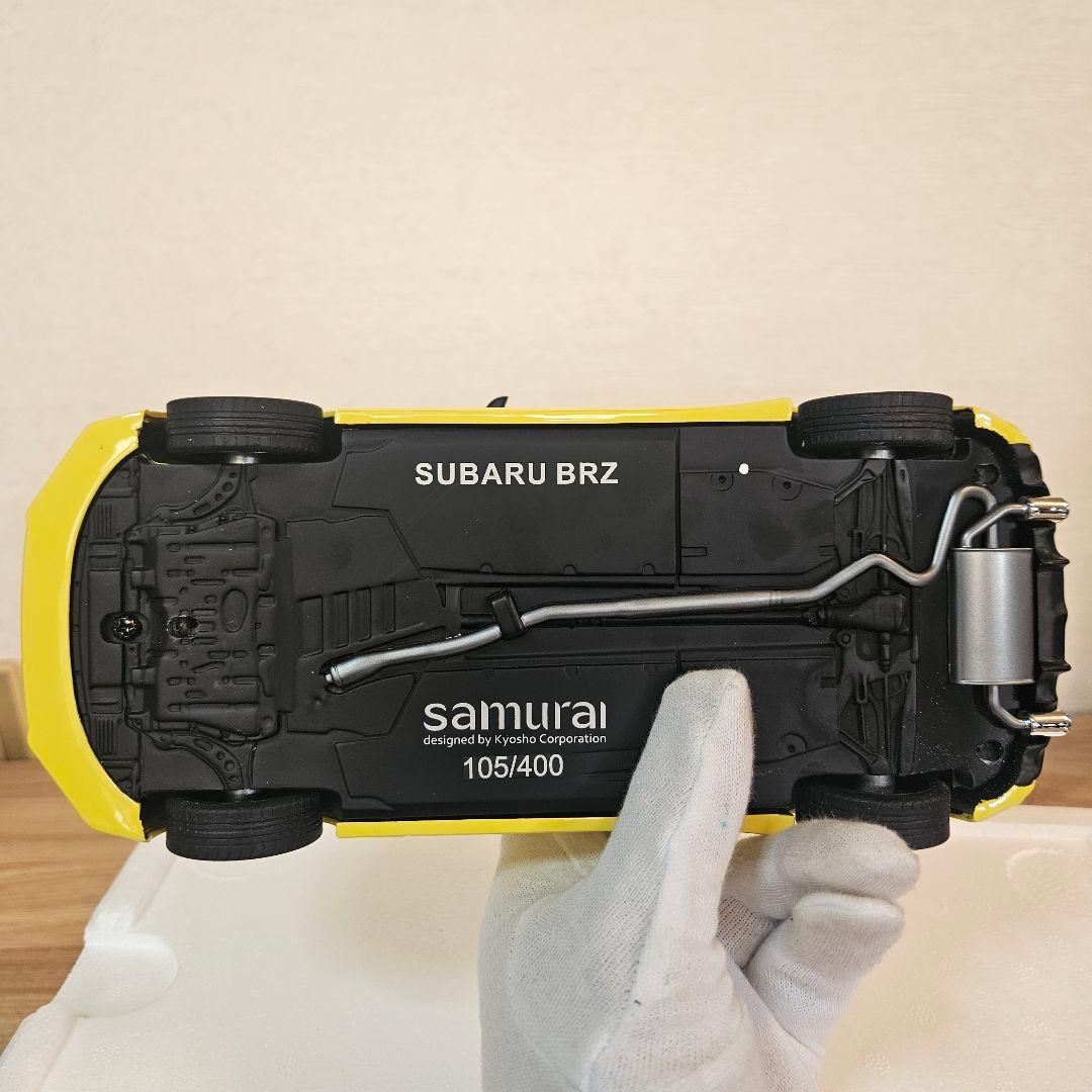 京商 イエロー KYOSHO 1/18 スバル SUBARU BRZ GT