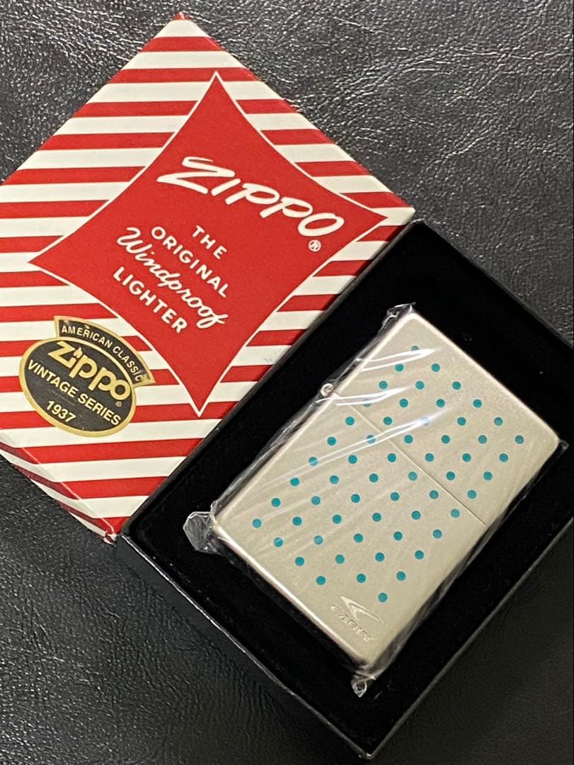 zippo キャビン 1937レプリカ ドット柄 限定品 2004年製