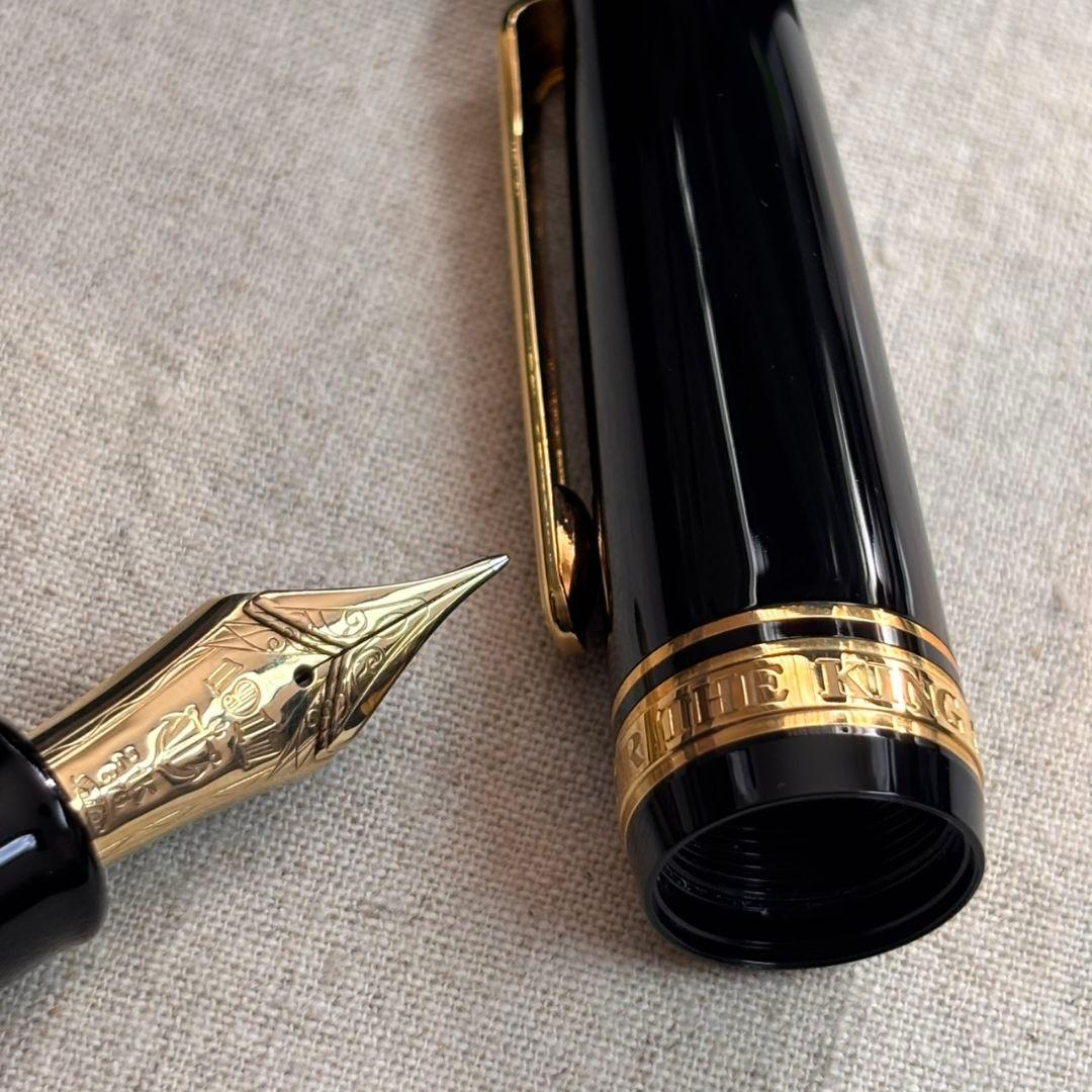 旧型セーラー長刀研ぎ万年筆KOPキング イーグル NAG21K特殊ペン先3枚重ね