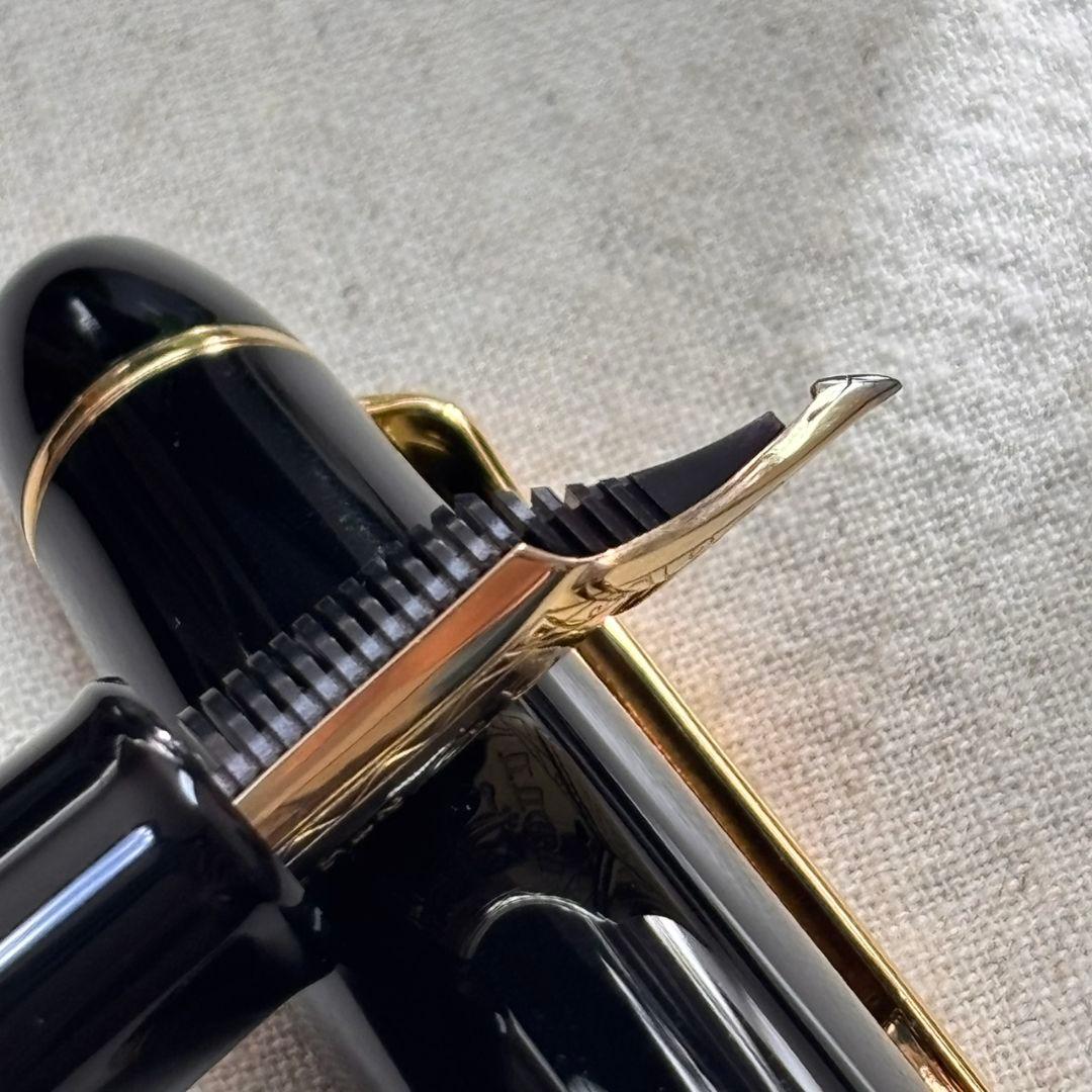 旧型セーラー長刀研ぎ万年筆KOPキング イーグル NAG21K特殊ペン先3枚重ね