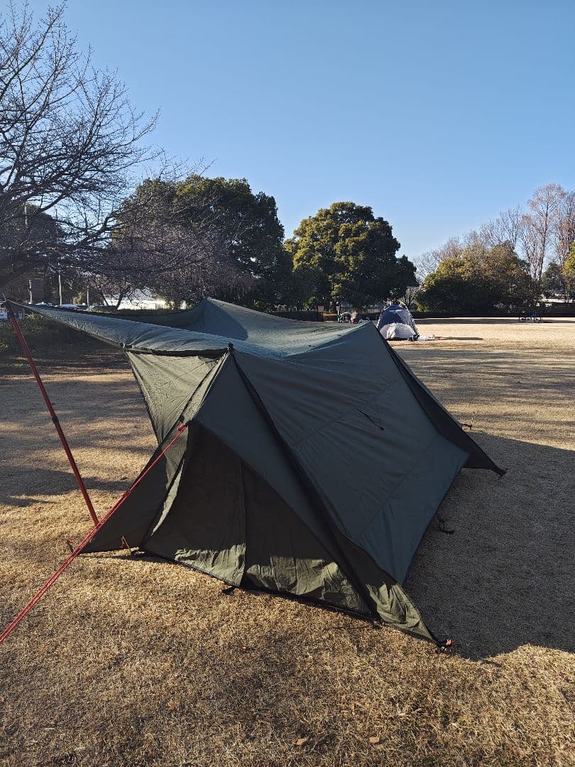 POMOLY パップテント煙突穴付 STOVEHUT TC