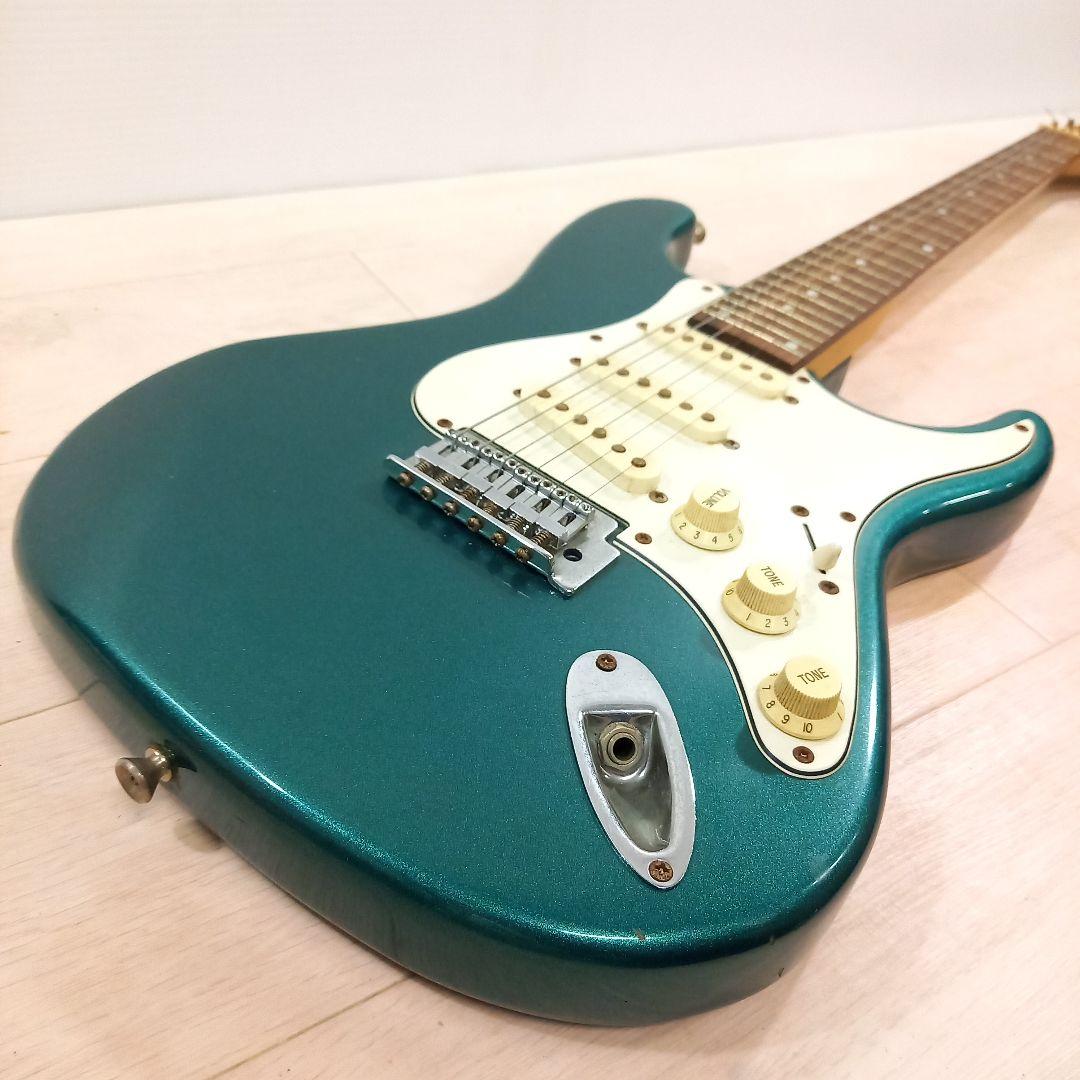 現状渡し Faster 24フレット仕様 ストラトキャスター エメラルドグリーン