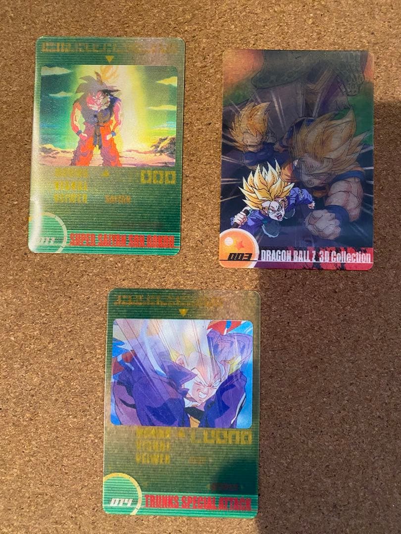 ドラゴンボール　森永ウエハースチョコ　プラスチック製カード